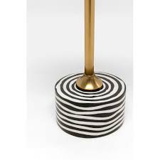 Side Table Domero Swirl Gold Ø25cm KARE MIAMI