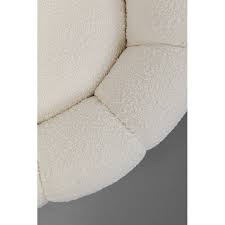 Swivel Armchair Peppo Bloom White KARE MIAMI