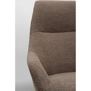 Swivel Armchair Mimi Mocca KARE MIAMI