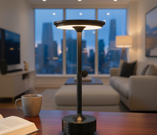 Cherry Table Lamp Whiteline