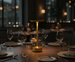 Cherry Table Lamp Whiteline