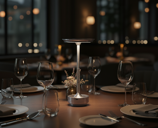 Cherry Table Lamp Whiteline