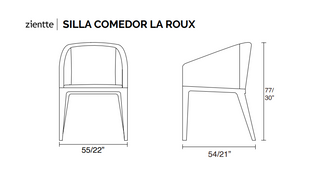 LA ROUX Dining Chair by Zientte - DEKOR
