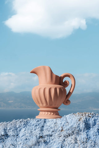 Magna Graecia Terracotta Caraffe SELETTI