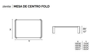FOLD Coffee table by Zientte - DEKOR