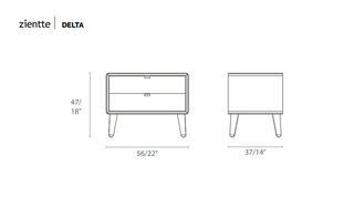 DELTA Nightstands by Zientte - DEKOR