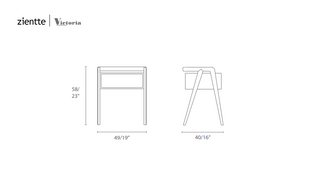 VICTORIA Nightstand by Zientte - DEKOR