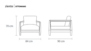 OTTOMANO Armchair by Zientte - DEKOR