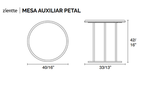 PETAL Side table by Zientte - DEKOR