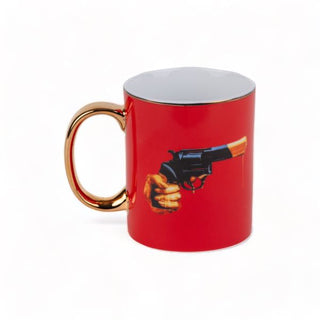 Porcelain Mug Revolver SELETTI