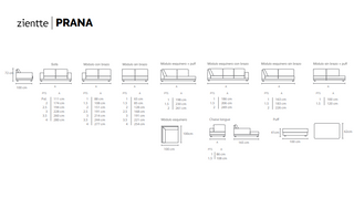 PRANA Sofa by Zientte - DEKOR