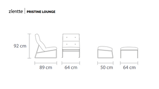 PRISTINE Lounge chair by Zientte - DEKOR
