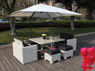 Robinson Outdoor 7-Piece Set Whiteline