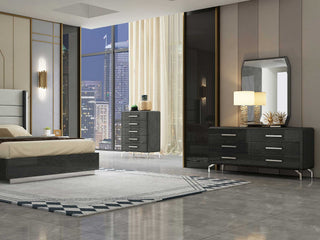 Los Angeles Double Dresser Whiteline