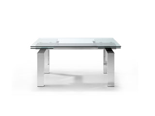 Cuatro Extendable Dining Table Whiteline