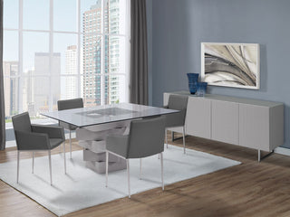 Carson Dining Table Whiteline