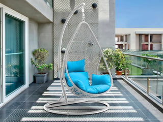 Bravo Outdoor Egg Chair Whiteline