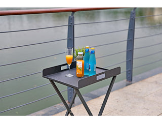 Kai Outdoor Side Table Whiteline