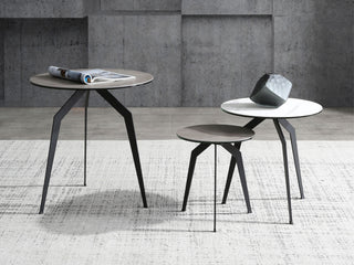 Santiago Side Table Set Whiteline