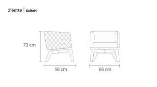 SARAH Armchair by Zientte - DEKOR