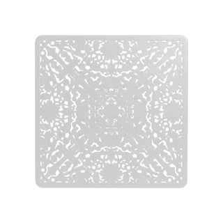 Industry Collection Aluminium Square Table White DEKOR