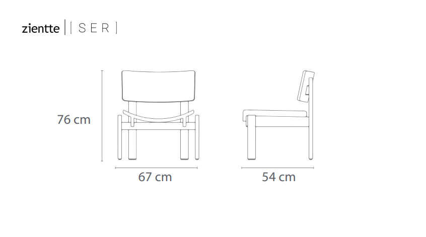 SER Chair by Zientte