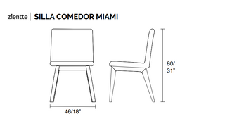 MIAMI Dining Chair by Zientte - DEKOR
