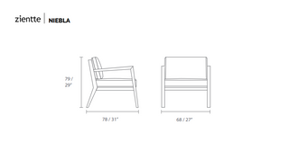 NIEBLA Chair by Zientte - DEKOR