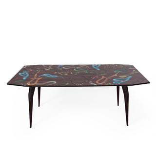 Table Snakes On Wood SELETTI