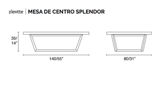 SPLENDOR Coffee table by Zientte - DEKOR