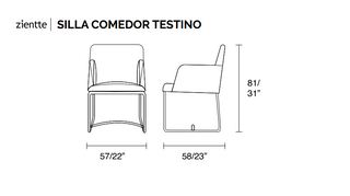 TESTINO Dining Chair by Zientte - DEKOR