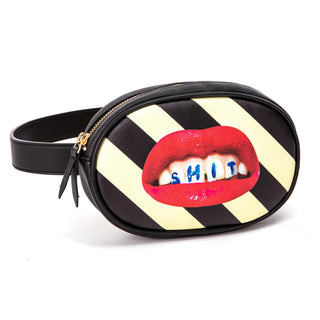 Waist Bag Shit Striped SELETTI