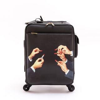 Travel Kit Trolley Lipstick Black SELETTI