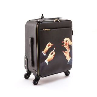 Travel Kit Trolley Lipstick Black SELETTI