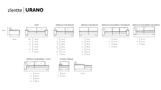 URANO Sofa by Zientte - DEKOR