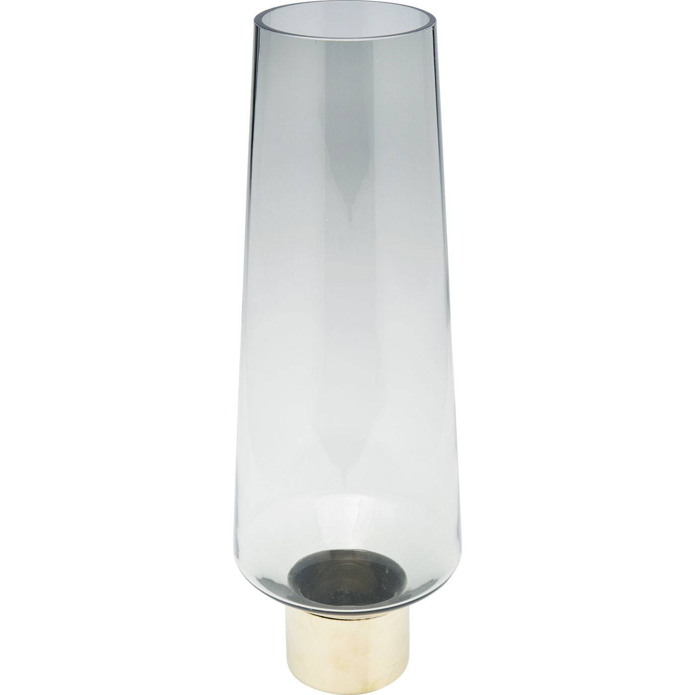 Handmade Smoked Glass Vase