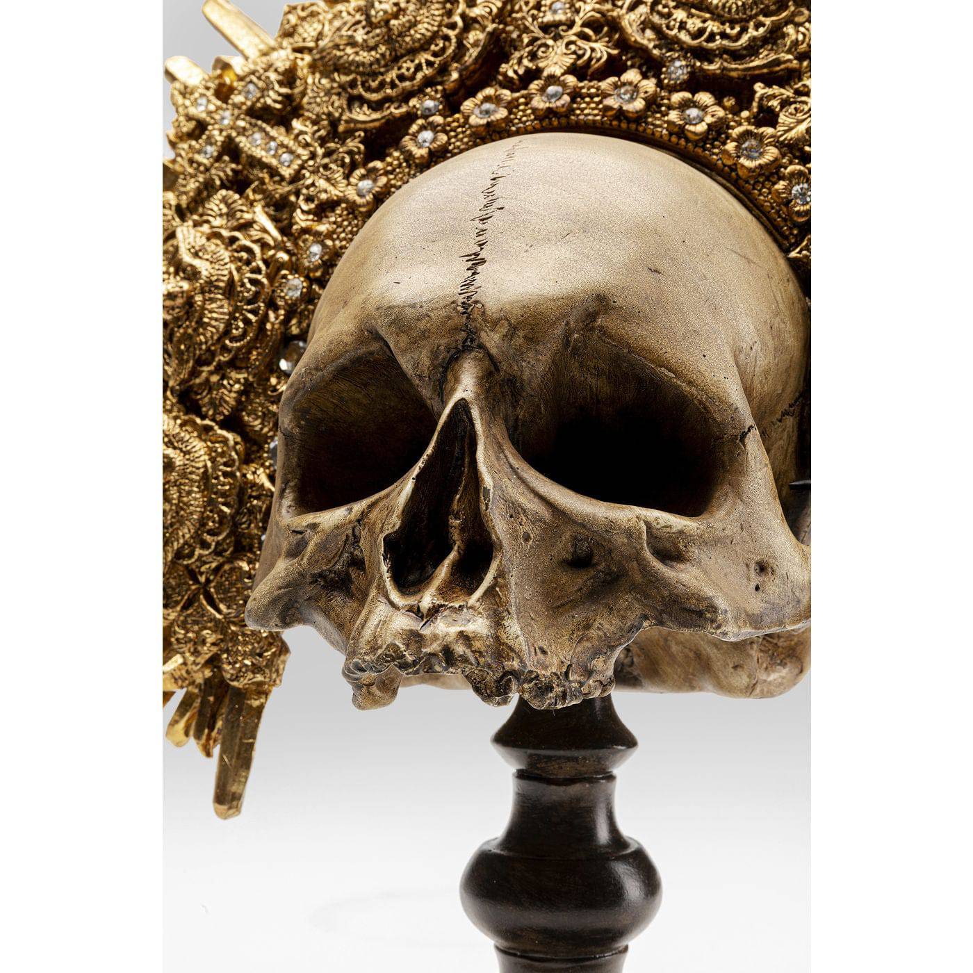 Deco Object King Skull 42cm - JULIA VENCE STORE