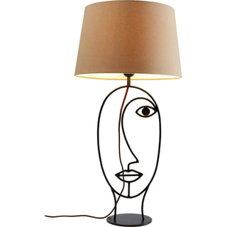Table Lamp Face Wire Nature - JULIA VENCE STORE