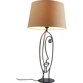 Table Lamp Face Wire Nature - JULIA VENCE STORE