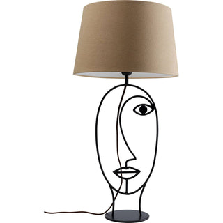 Table Lamp Face Wire Nature - JULIA VENCE STORE