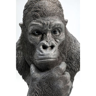 Deco Object Thinking Gorilla Head 49cm - JULIA VENCE STORE