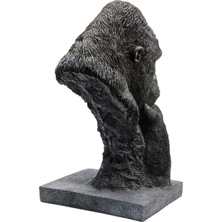Deco Object Thinking Gorilla Head 49cm - JULIA VENCE STORE