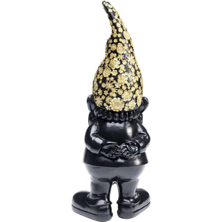 Deco Figurine Standing Black Gold 30cm - JULIA VENCE STORE