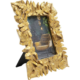 Picture Frame Gold Leaves - JULIA VENCE STORE