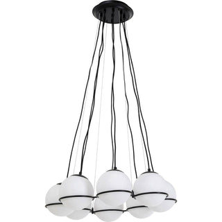 Pendant Lamp Globes Black Ø71cm - JULIA VENCE STORE