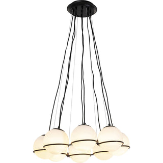 Pendant Lamp Globes Black Ø71cm - JULIA VENCE STORE