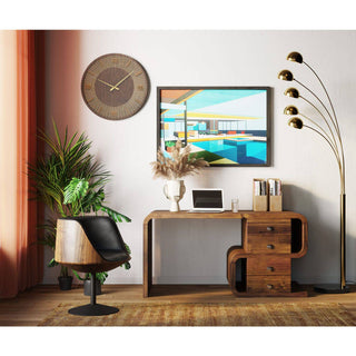 Wall Clock Levi Brown Ø60cm - DEKOR