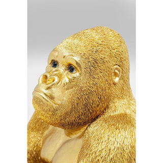 Deco Figurine Gorilla Butler 37cm - JULIA VENCE STORE