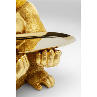 Deco Figurine Gorilla Butler 37cm - JULIA VENCE STORE