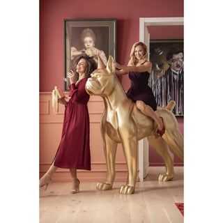 Deco Figurine Toto XL Gold 180cm (80,31") - JULIA VENCE STORE